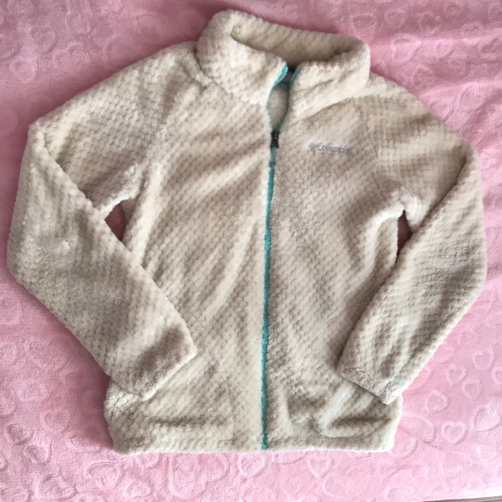 Columbia kids zip up sweater